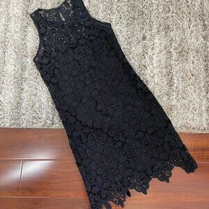Jump Mini Dress Scalloped-Hem Lace Sleeveless Party Prom Cocktail Jr 5/6 NWT